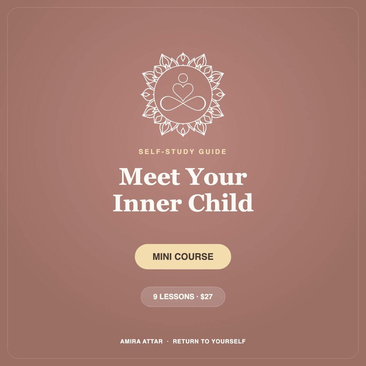 Meet Your Inner Child, The Mini Course cover